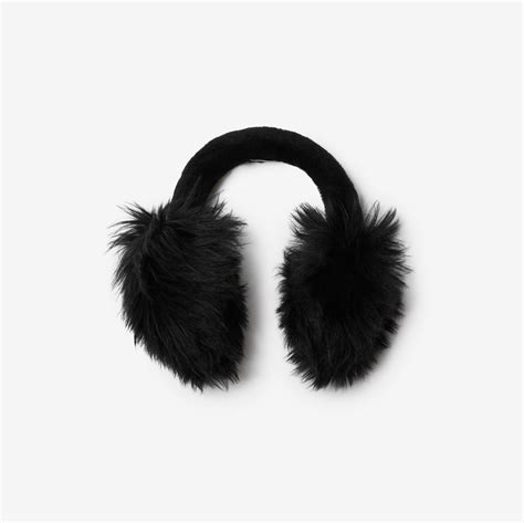 burberry earmuffs nordstrom|Burberry fluffy shearling.